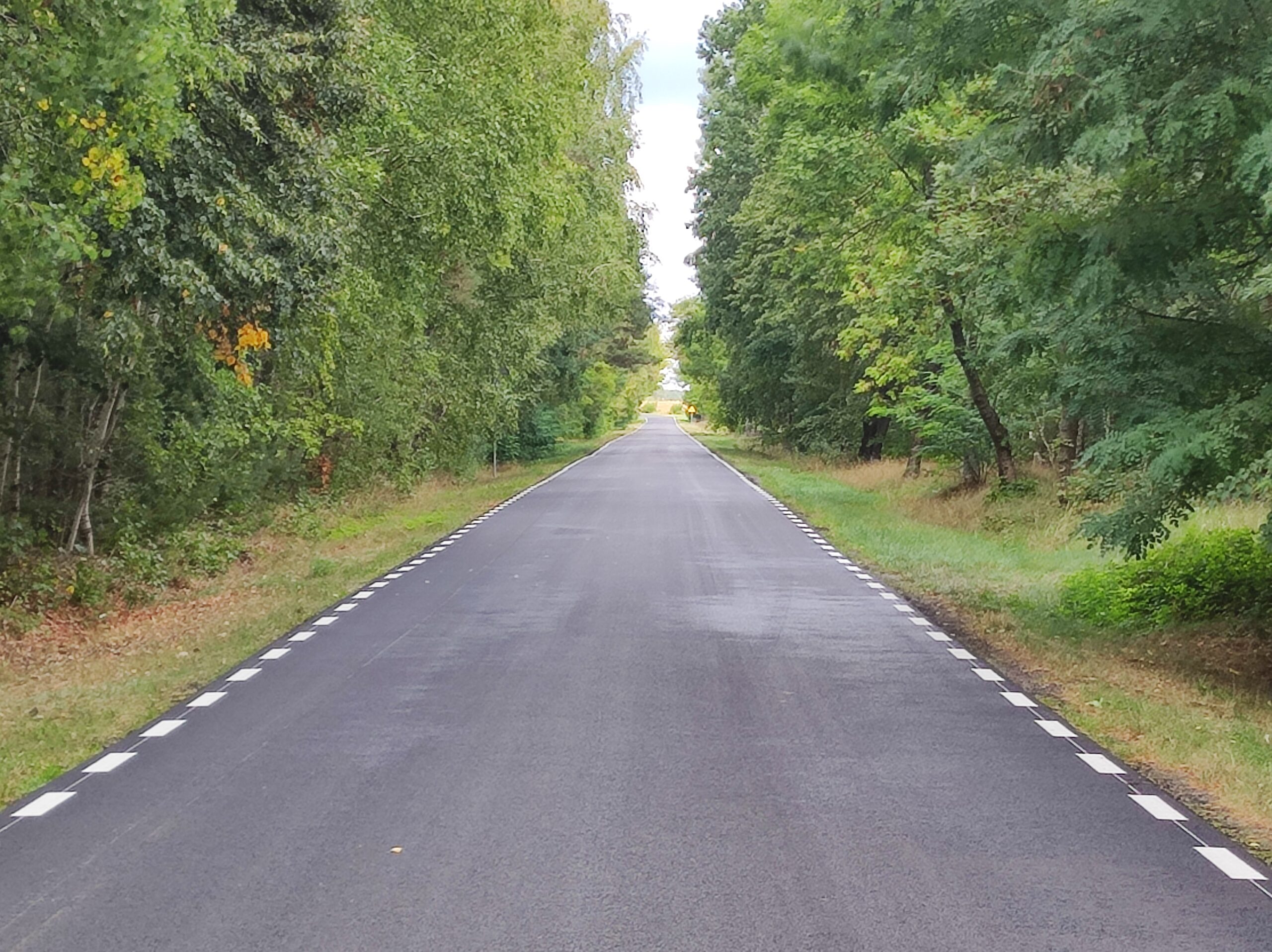 Remont dróg powiatowych – wzmocnienie nawierzchni poprzez wykonanie nakładek bitumicznych o średniej grubości 4 cm